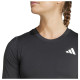 Adidas Γυναικεία μακρυμάνικη μπλούζα Essentials Long Sleeve 3-Stripes Workout Tee